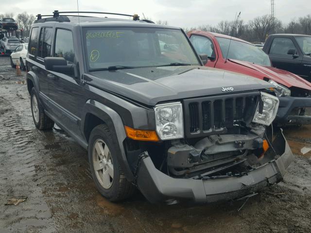 1J8HG48N36C149962 - 2006 JEEP COMMANDER შავი ფოტო 1