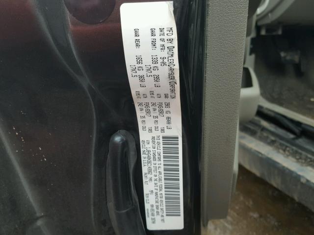 1J8HG48N36C149962 - 2006 JEEP COMMANDER შავი ფოტო 10