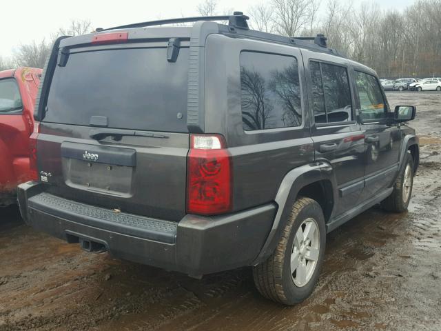 1J8HG48N36C149962 - 2006 JEEP COMMANDER შავი ფოტო 4