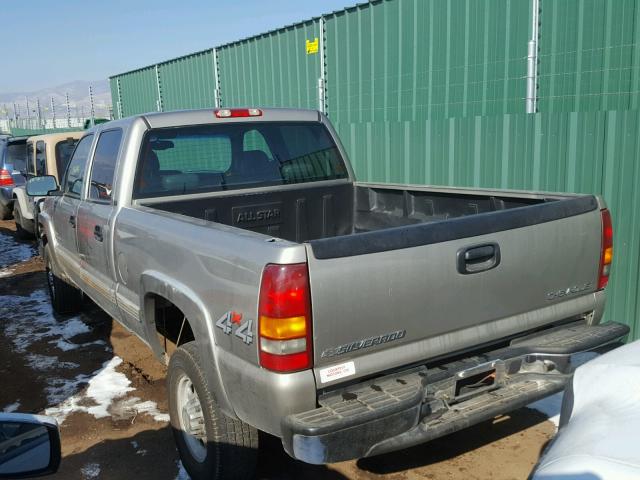 1GCHK23111F191648 - 2001 CHEVROLET SILVERADO SILVER photo 3