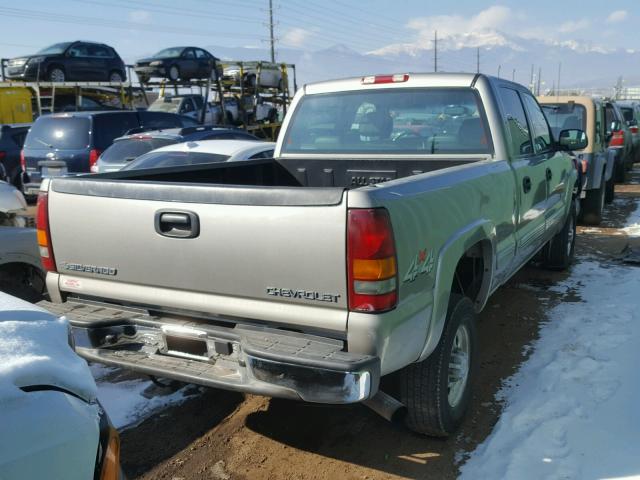 1GCHK23111F191648 - 2001 CHEVROLET SILVERADO SILVER photo 4