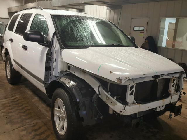 1D4HB48N66F108491 - 2006 DODGE DURANGO SL WHITE photo 1