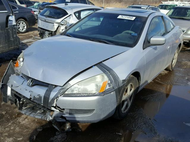 1HGCM72643A036902 - 2003 HONDA ACCORD EX SILVER photo 2