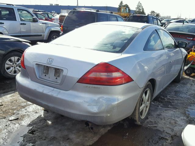 1HGCM72643A036902 - 2003 HONDA ACCORD EX SILVER photo 4