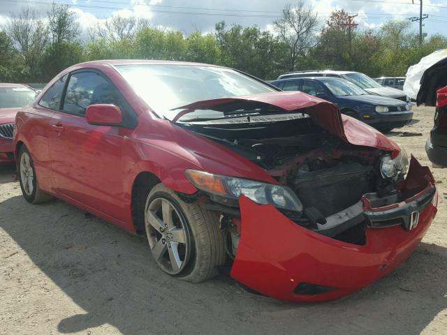 2HGFG12826H582736 - 2006 HONDA CIVIC EX RED photo 1