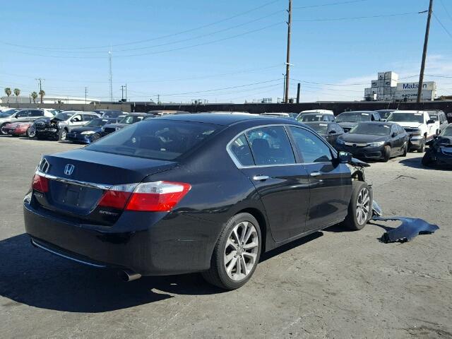 1HGCR2F55DA154450 - 2013 HONDA ACCORD SPO BLACK photo 4