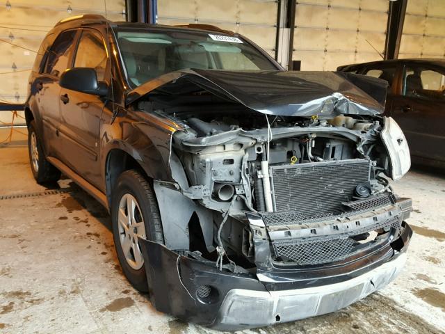 2CNDL13F366079660 - 2006 CHEVROLET EQUINOX LS BLACK photo 1