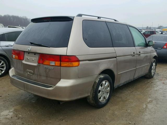 5FNRL18083B125326 - 2003 HONDA ODYSSEY EX TAN photo 4