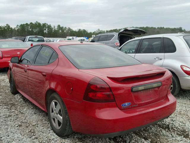 2G2WP552071151937 - 2007 PONTIAC GRAND PRIX RED photo 3