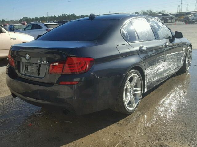 WBAFR7C56DC822643 - 2013 BMW 535 I GRAY photo 4