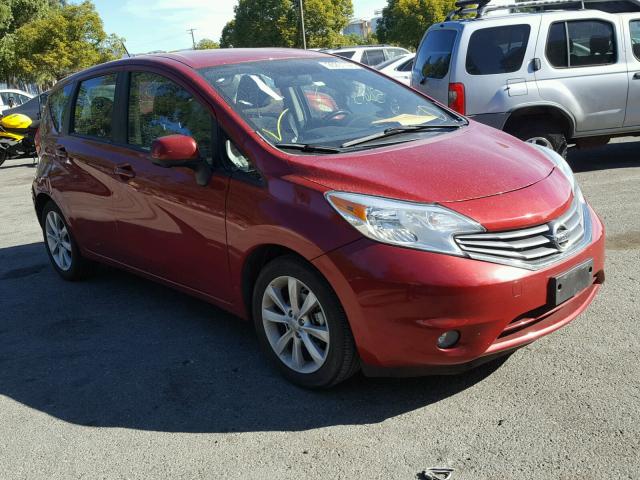 3N1CE2CP0EL351989 - 2014 NISSAN VERSA NOTE RED photo 1