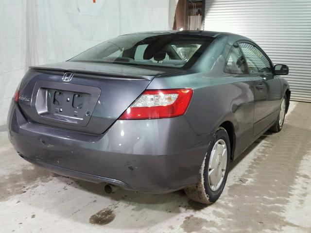 2HGFG1B3XAH000007 - 2010 HONDA CIVIC DX-G GRAY photo 4