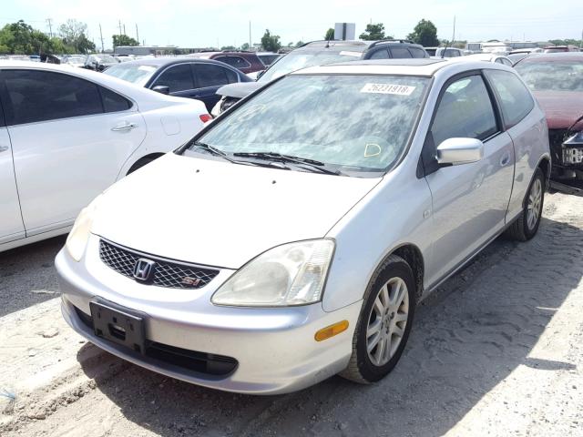 SHHEP33503U405628 - 2003 HONDA CIVIC SI SILVER photo 2