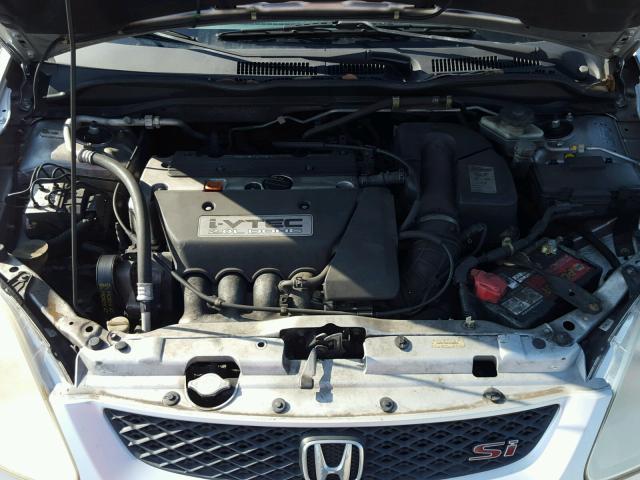 SHHEP33503U405628 - 2003 HONDA CIVIC SI SILVER photo 7