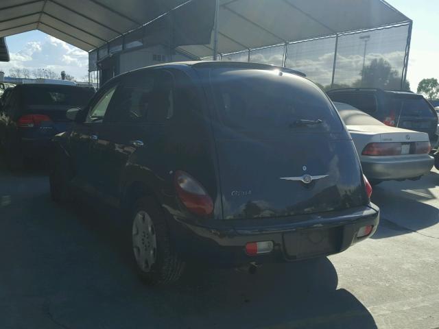 3A4FY48B87T629089 - 2007 CHRYSLER PT CRUISER BLACK photo 3