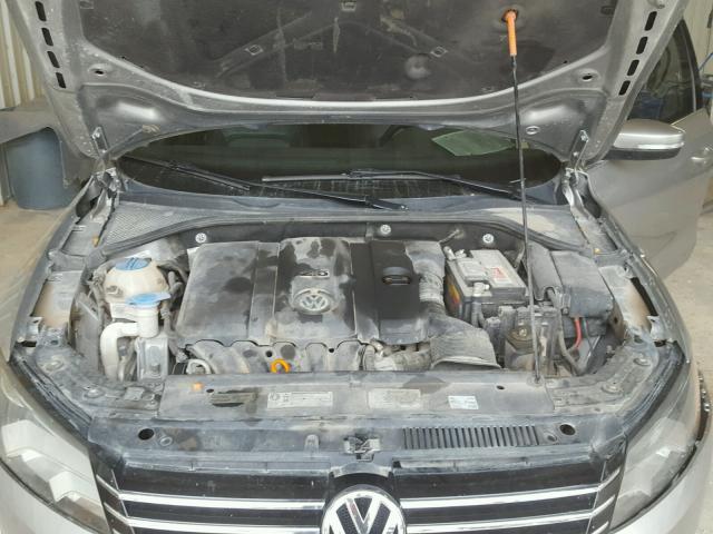 1VWBH7A39DC070133 - 2013 VOLKSWAGEN PASSAT SE SILVER photo 7