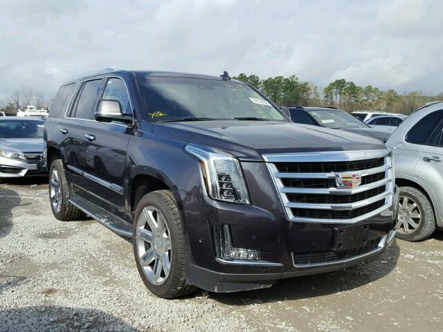 1GYS3BKJ2HR329771 - 2017 CADILLAC ESCALADE L CHARCOAL photo 1