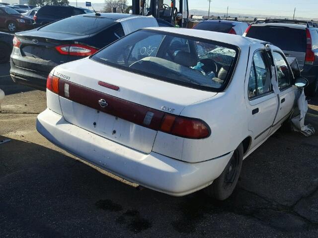 3N1AB41D9VL028982 - 1997 NISSAN SENTRA XE WHITE photo 4