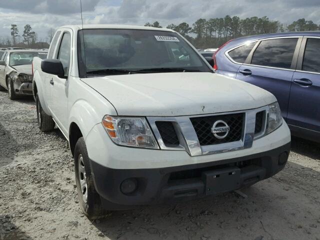 1N6BD0CT3FN713759 - 2015 NISSAN FRONTIER S WHITE photo 1