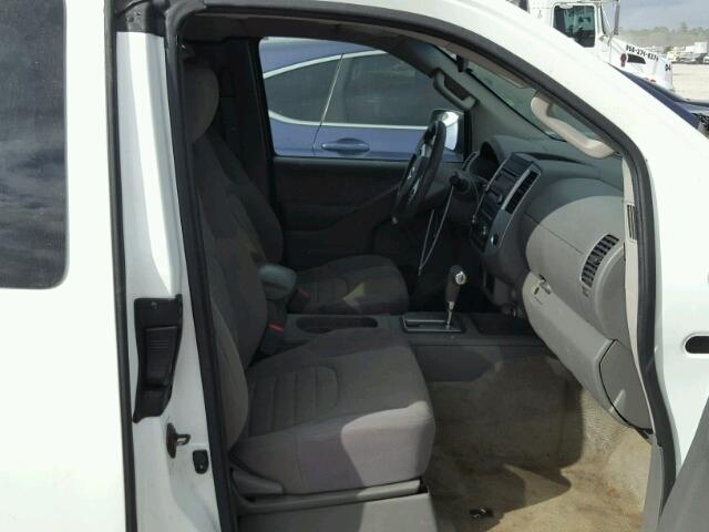 1N6BD0CT3FN713759 - 2015 NISSAN FRONTIER S WHITE photo 5