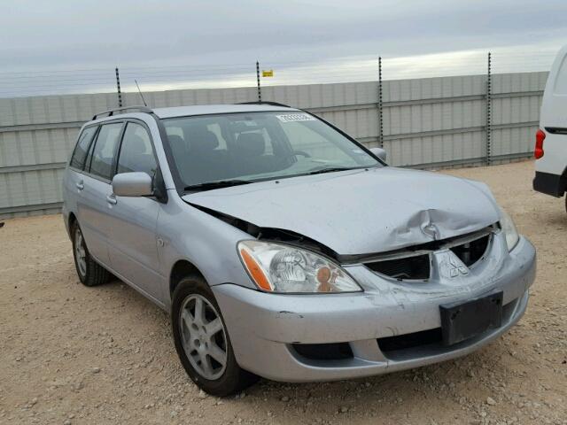 JA3AD29F04U053256 - 2004 MITSUBISHI LANCER LS SILVER photo 1