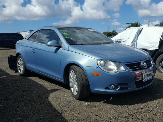 WVWBA71F88V052007 - 2008 VOLKSWAGEN EOS TURBO BLUE photo 1