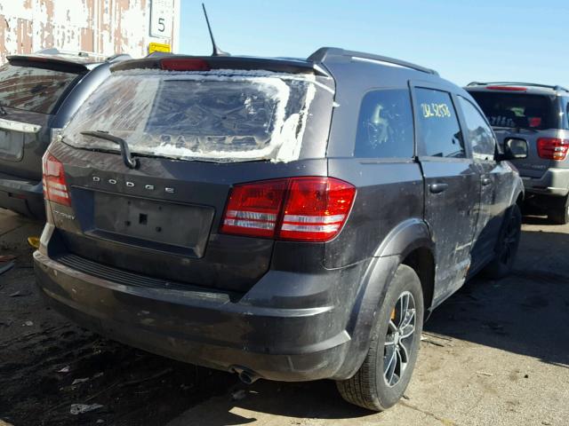 3C4PDCAB3HT573235 - 2017 DODGE JOURNEY SE GRAY photo 4