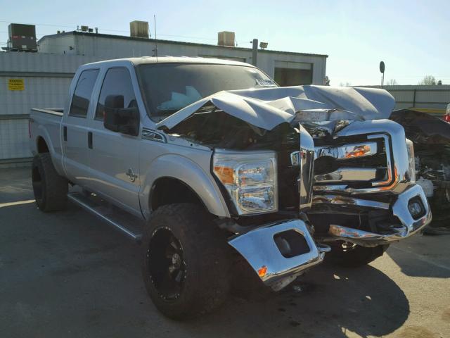 1FT7W2BT3BEB14449 - 2011 FORD F250 SUPER SILVER photo 1