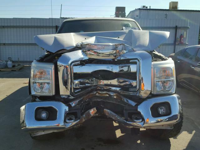 1FT7W2BT3BEB14449 - 2011 FORD F250 SUPER SILVER photo 9