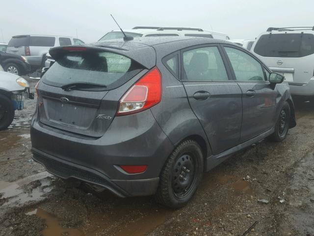 3FADP4GX6HM139961 - 2017 FORD FIESTA ST GRAY photo 4