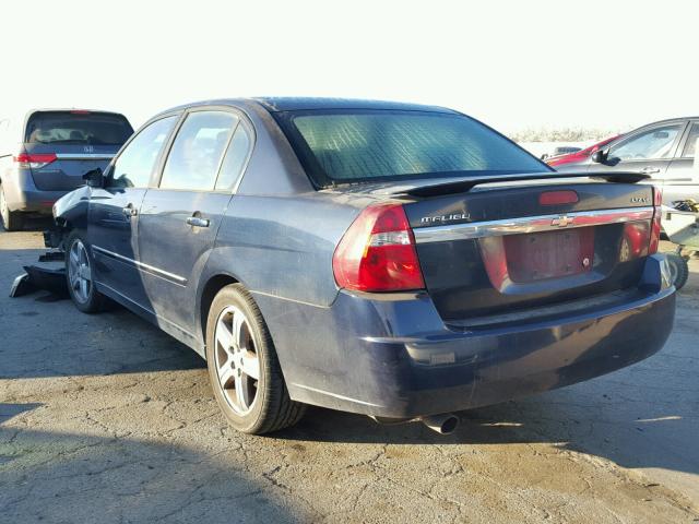 1G1ZU53836F166490 - 2006 CHEVROLET MALIBU LTZ BLUE photo 3