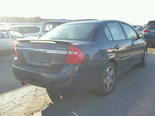 1G1ZU53836F166490 - 2006 CHEVROLET MALIBU LTZ BLUE photo 4