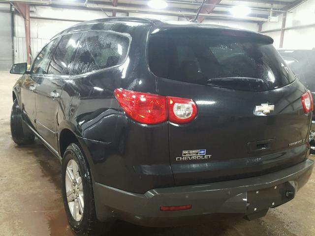 1GNER23DX9S125358 - 2009 CHEVROLET TRAVERSE L CHARCOAL photo 3