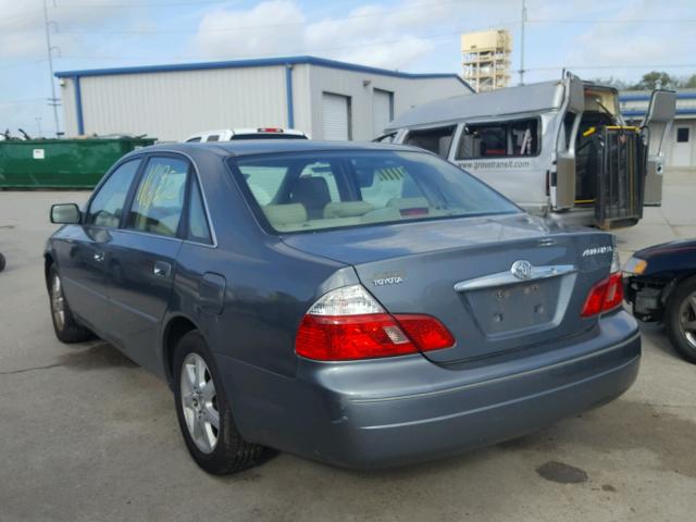 4T1BF28B04U366009 - 2004 TOYOTA AVALON XL BLUE photo 3