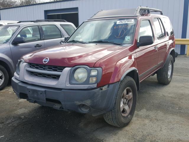 5N1ED28T54C618256 - 2004 NISSAN XTERRA XE RED photo 2