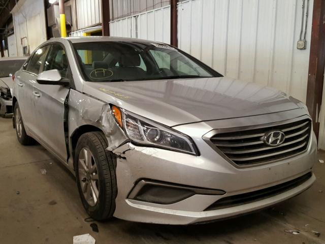 5NPE24AF2GH398108 - 2016 HYUNDAI SONATA SE SILVER photo 1