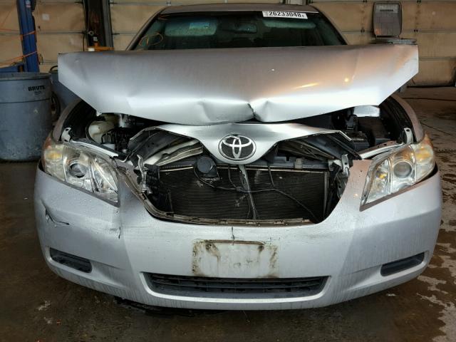 4T1BE46K37U158339 - 2007 TOYOTA CAMRY NEW SILVER photo 7