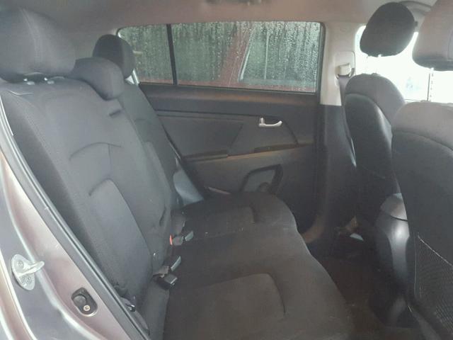 KNDPB3A21C7239434 - 2012 KIA SPORTAGE B GRAY photo 6