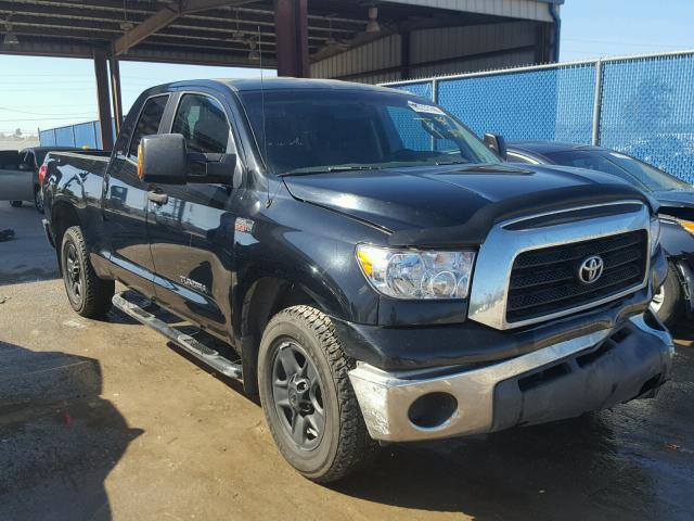 5TFRV54137X017532 - 2007 TOYOTA TUNDRA DOU BLACK photo 1