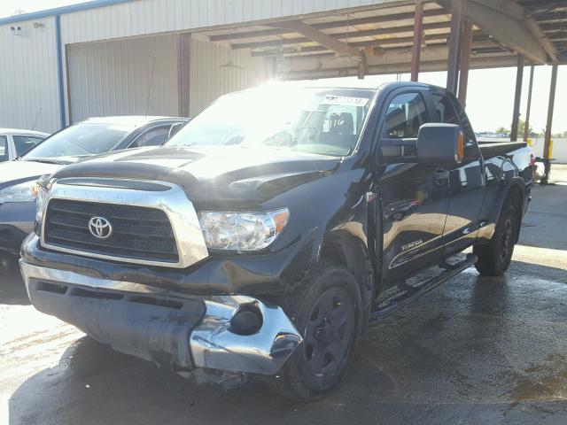 5TFRV54137X017532 - 2007 TOYOTA TUNDRA DOU BLACK photo 2