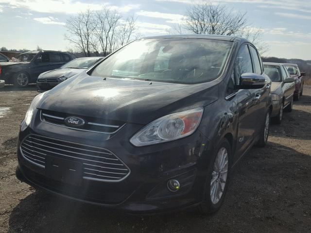 1FADP5CU8EL516384 - 2014 FORD C-MAX PREM BLACK photo 2