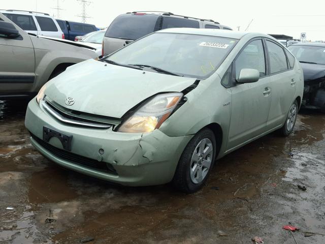 JTDKB20U277607777 - 2007 TOYOTA PRIUS GREEN photo 2