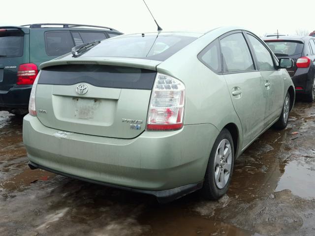 JTDKB20U277607777 - 2007 TOYOTA PRIUS GREEN photo 4