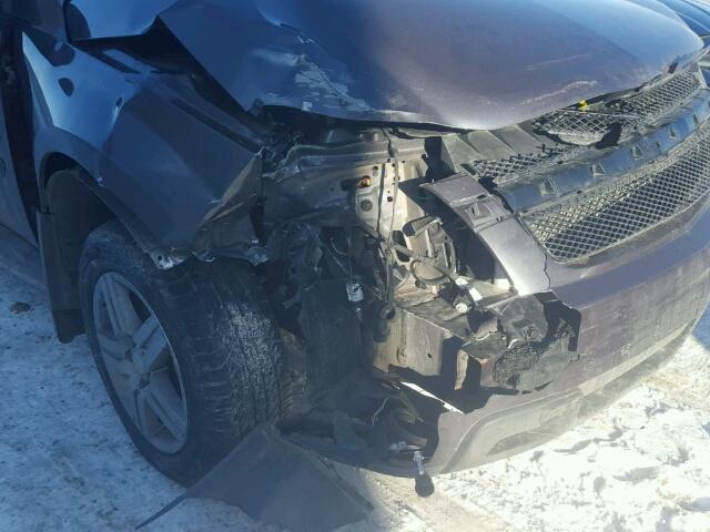 2CNDL13F786330103 - 2008 CHEVROLET EQUINOX LS GRAY photo 9