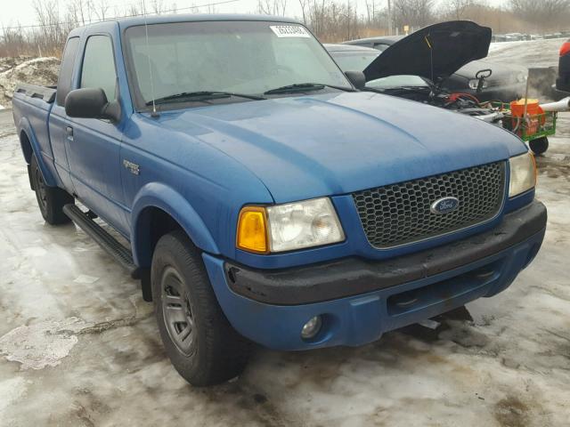 1FTZR15E21PA68610 - 2001 FORD RANGER SUP BLUE photo 1