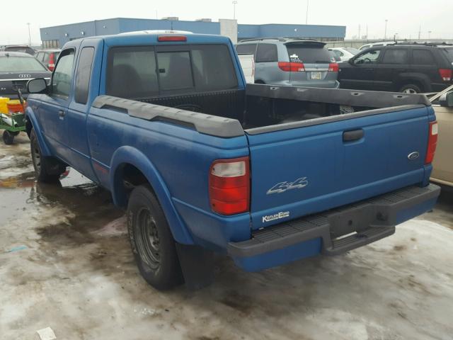 1FTZR15E21PA68610 - 2001 FORD RANGER SUP BLUE photo 3