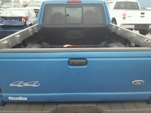 1FTZR15E21PA68610 - 2001 FORD RANGER SUP BLUE photo 6