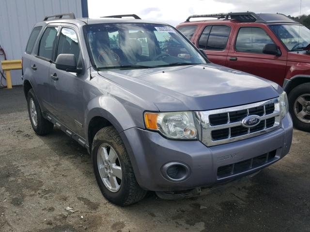 1FMCU02Z88KD67933 - 2008 FORD ESCAPE XLS GRAY photo 1