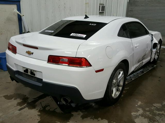 2G1FA1E33E9197865 - 2014 CHEVROLET CAMARO LS WHITE photo 4