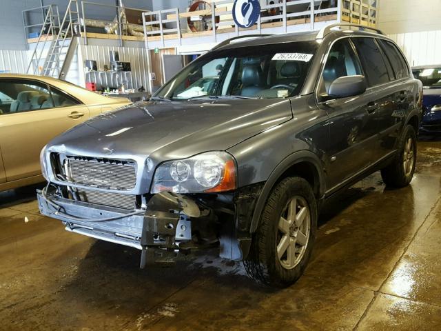 YV4CZ592461296256 - 2006 VOLVO XC90 GRAY photo 2